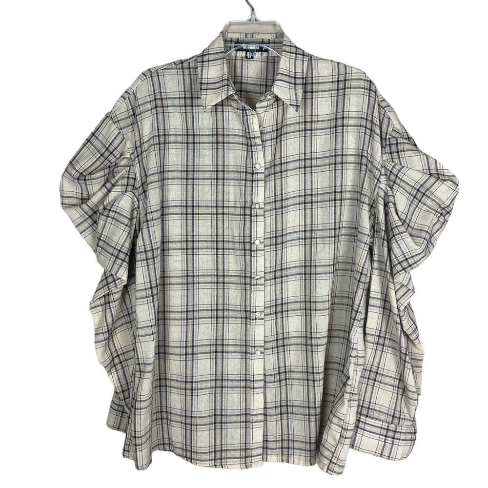 Missguided button down shirt